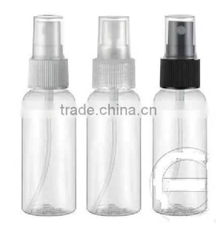 30ML PET factory price perfume spray plastic bottle with screw cap