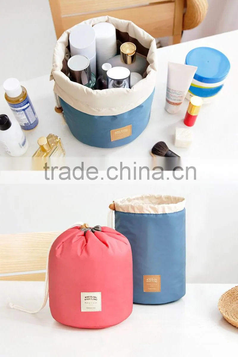 High quality korean style custom cotton cosmetic bags