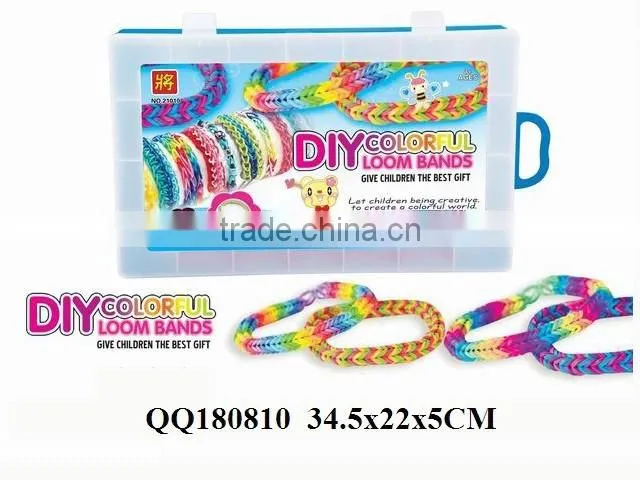 DIY loom bands set fashion loom band set rubber loom bands
