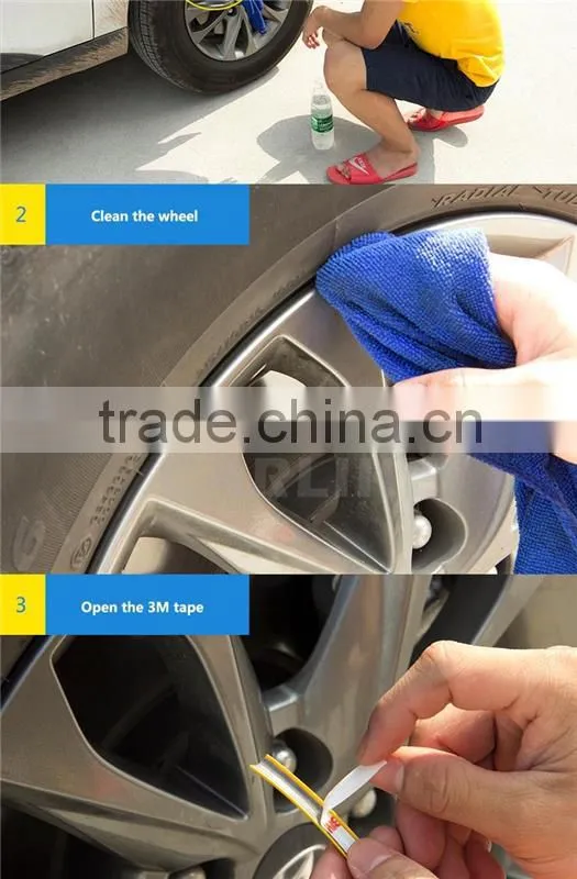 Automobiles & Motorcycles Best Selling Car Accessorieswheel Rim Protection Sticker