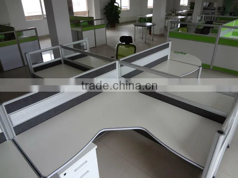 HOT modular metal frame office furniture workstation