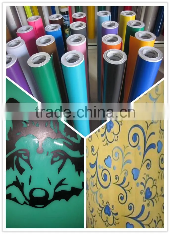 2016 hot sale self adhesive vinyl for cutting plotter with low price