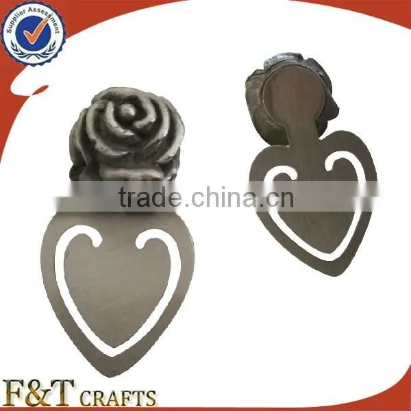 Wholesales deifferent size stainless steel paper clip holder for paser logo