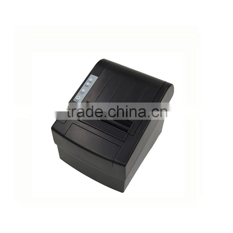 80mm thermal receipt printer with auto-cutter/Serial+USB+Ethernet thermal pos printer