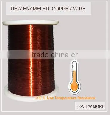 Ultra Fine Self-Bonding Rectangular Enameled Copper Wire for Inductor manufacturer