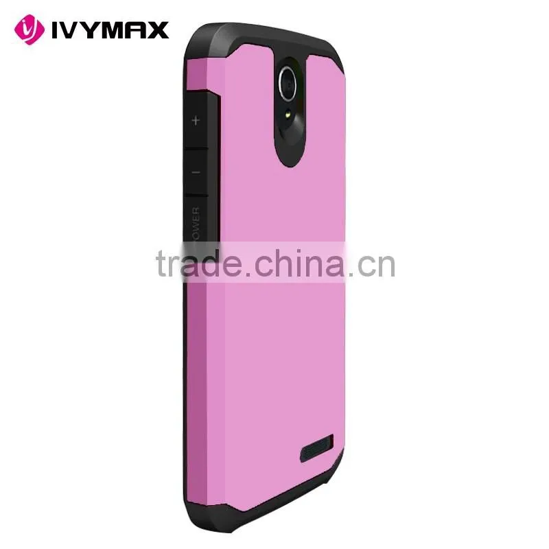 Slim Armor Serenity Rose Quartz Colorful PC+TPU Cover Case For ZTE Grand X3 Hard Back Cover Case