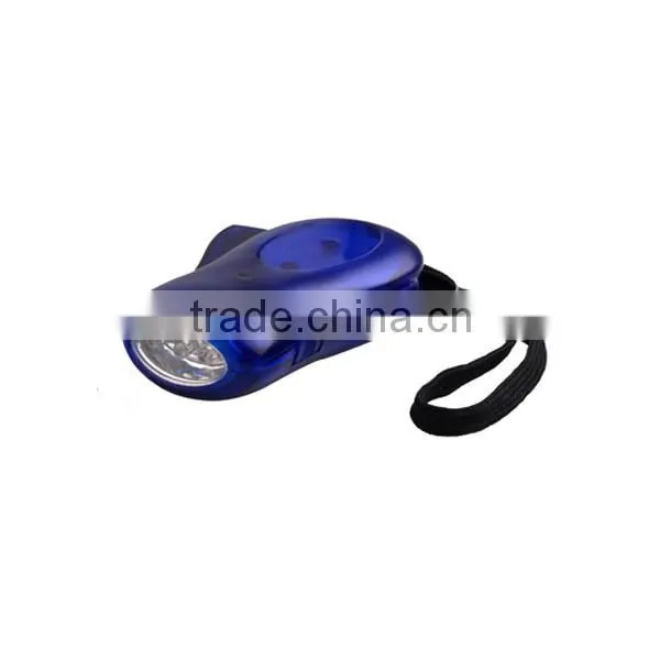 ABS Body Penguin Type 3 LED Hand Crank Generator Hand Dynamo Flashlight