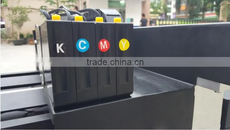 JIANGHUA rotary pallet and CD printing desktop uv printer