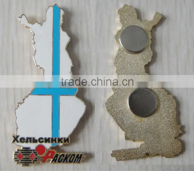 Santa Claus Gifts Shape Metal Fridge Magnet for Christmas Day Gifts