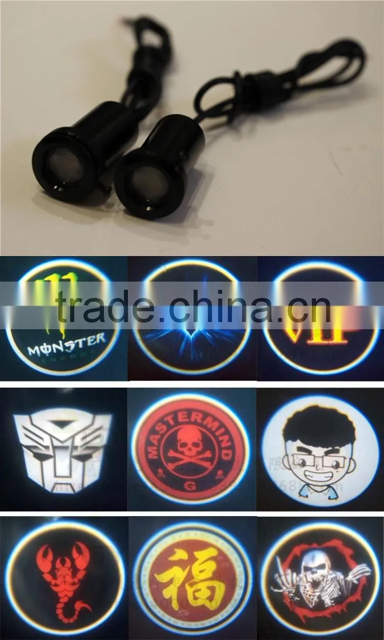 3W 12V Car Led Door Logo Fourth Generation Ghost Shadow Laser Projector logo Light Led Car accessory