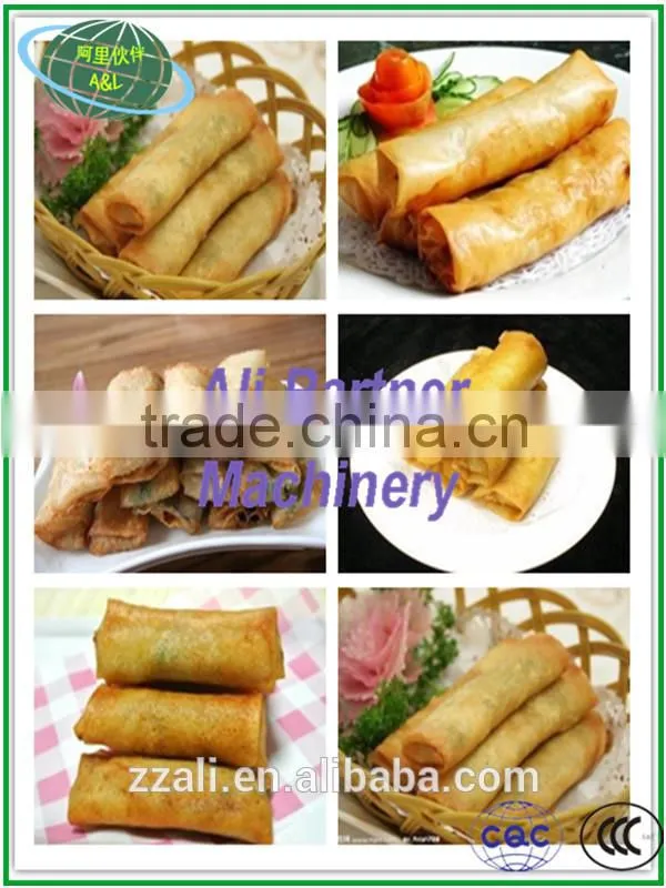 Automatic egg roll making machine roll pie machine