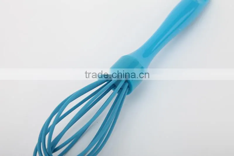 silicone mini small whisk with PS handle