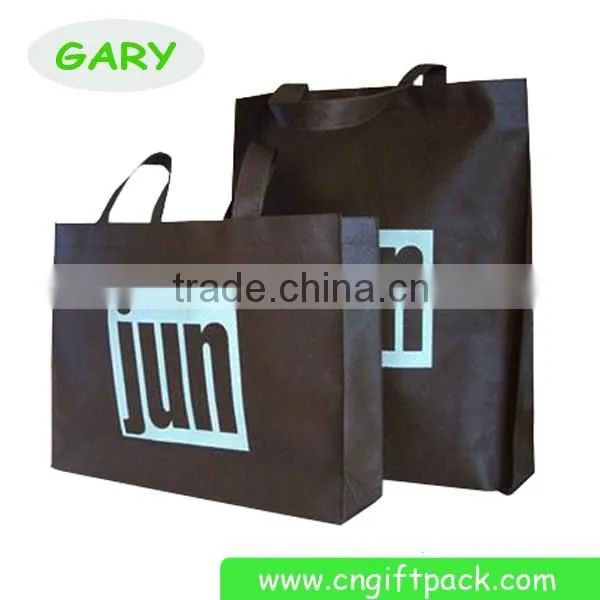 80G Black Non Woven Promotion Bag Tote