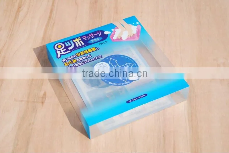 plastic packaging box for cosmetic