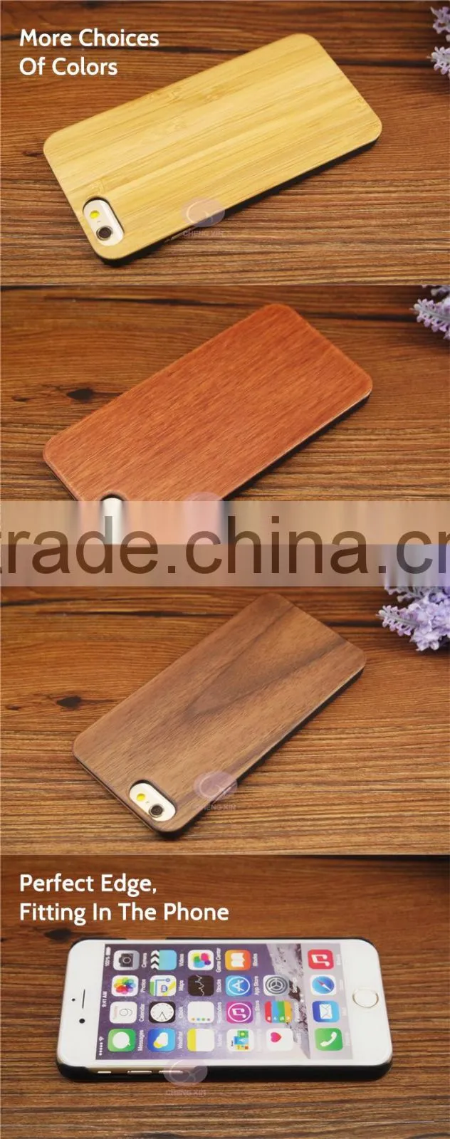 Mobile phone walnut mobile phone wood case For iPhone 6/6S/6 Plus /6S Plus back cover case