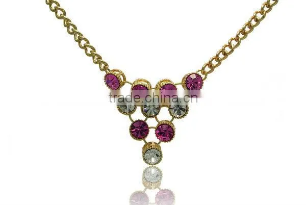 2013 new design crystal pendant & Fashion jewellery
