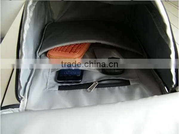 Newest promotional black notebook laptop backpack