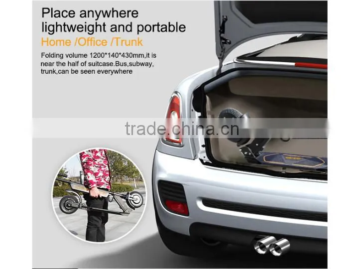 2016 New style folding 350W 30KM range electric scooter