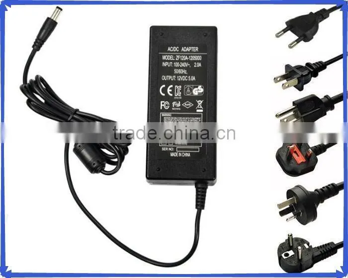 Electric AC DC power supply 12V 8A universal adapter for cctv camera