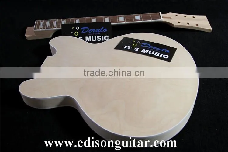High Quality Hot Sale Unique Design Jazz Electric Guitar Kit MX-014