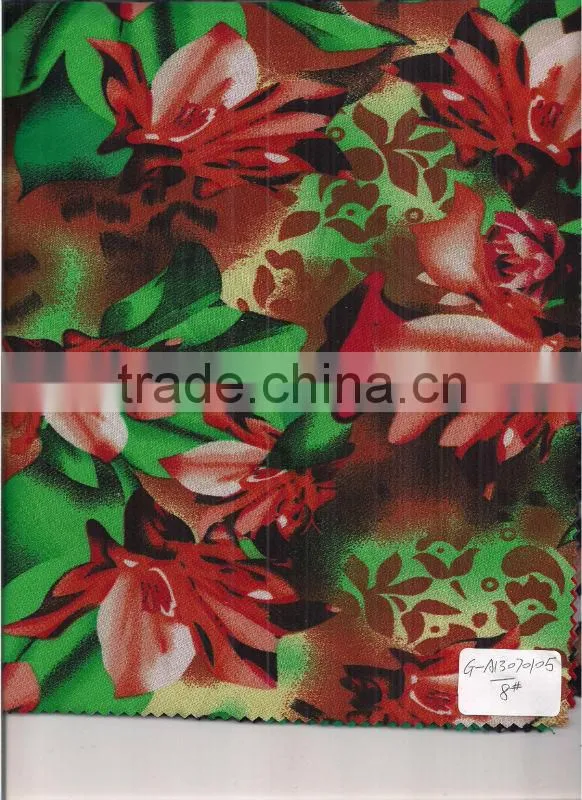 Poly Knitting Printed Fabric Stock:G-A13070104 5#