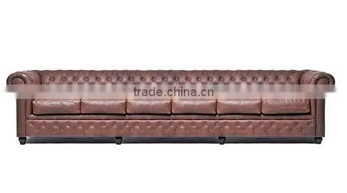 Chesterfield Showroom Brighton Green sofa
