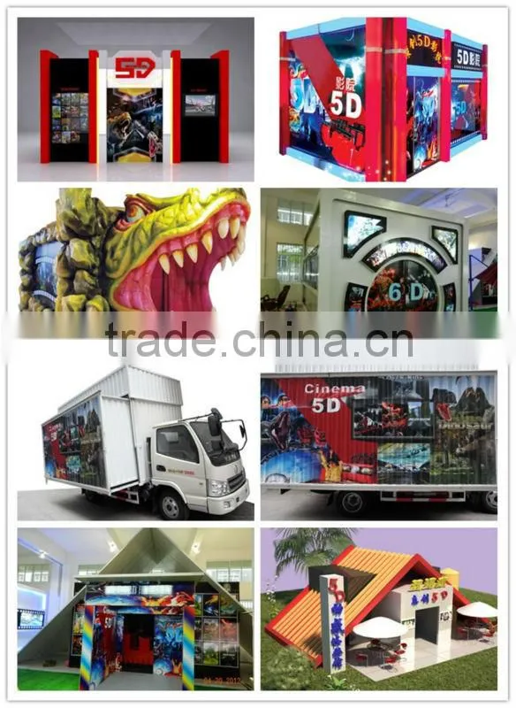 High quality and profit 3d 4d 5d movies cinema equipments