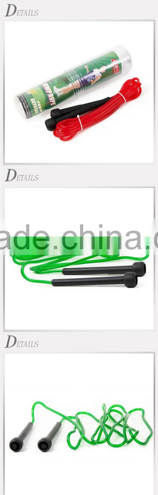 Promotional PVC Licorice Speed Jump Rope