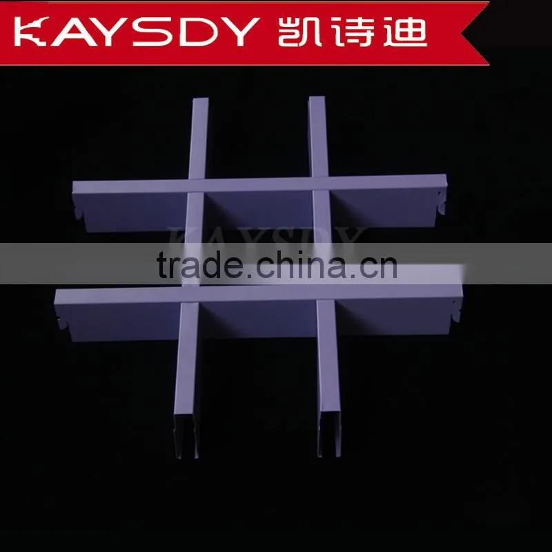 Aluminum decorative ventilation metal grille ceiling panels