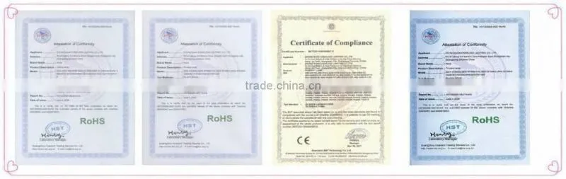 0816-4 cotton shade two flexible shaft with LED Wall Light