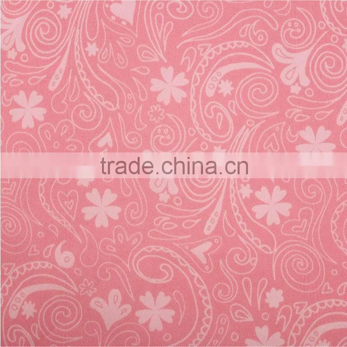 100% polyester pu coated design waterproof shoe material fabric