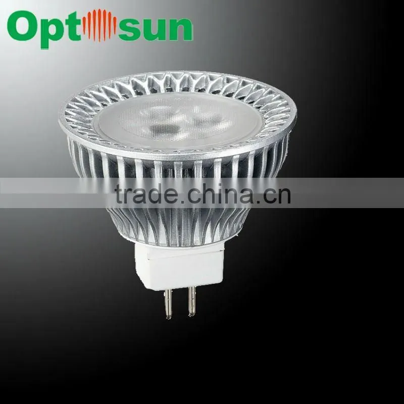 12V AC/DC mr16 lamp spotlight fixture 5W CE/RoHS Approval
