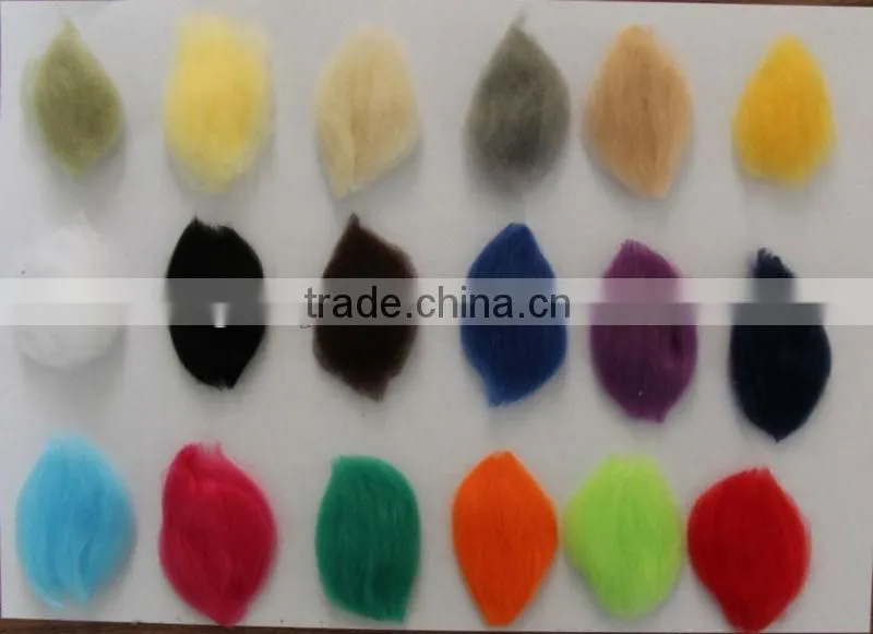 virgin close virgin recycled polyester short fiber