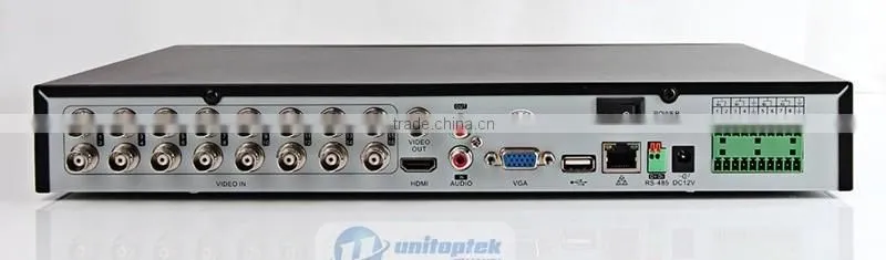 High Definition 16CH 1080P TVI DVR For 2.0MP TVI Camera Remote Mobile P2P View