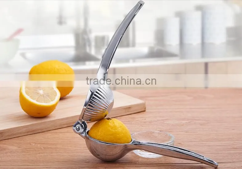 Hand Lime Juicer Press with Non-Slip Silicone Handles