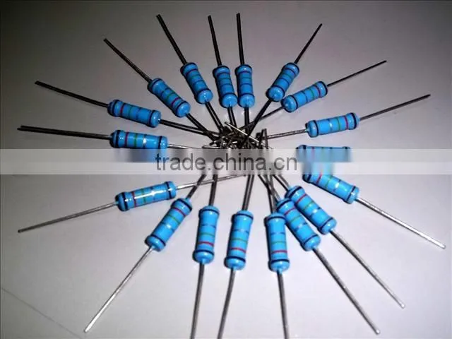 High Precision though hole Metal Film Resistors 1W 1% 10R-1M