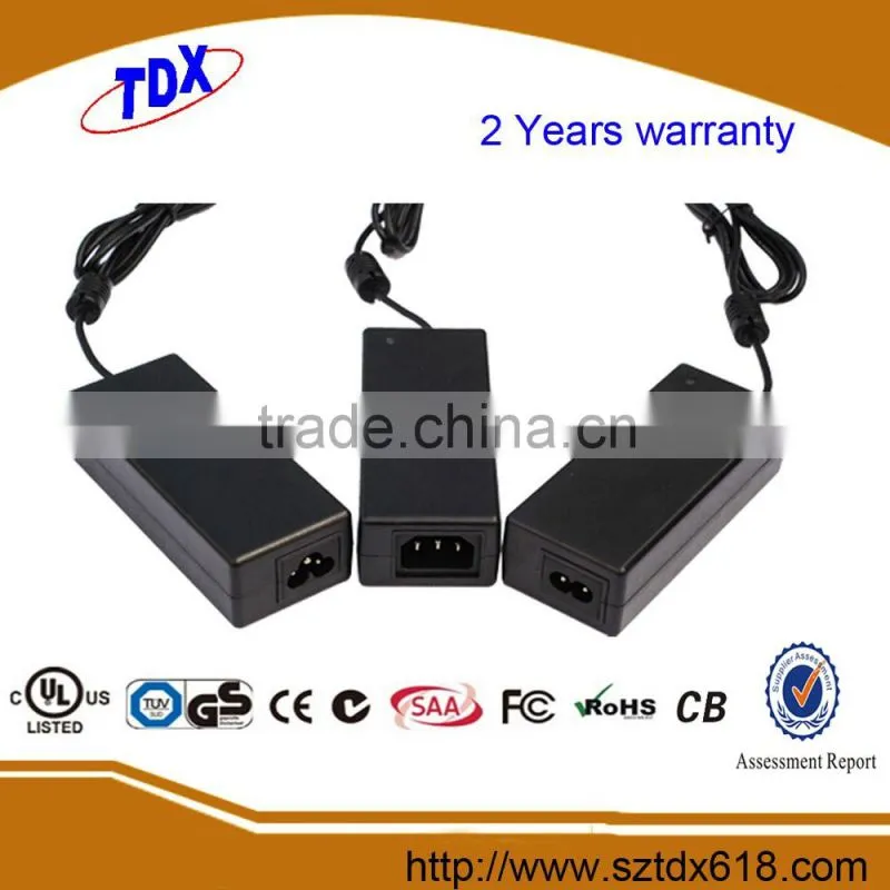 Input 100-240v AC 50/60hz 18V 3A Power Adapter with CE ROHS UL FCC
