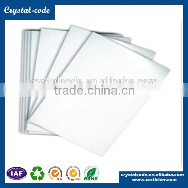 Sticker label printing self adhesive paper sheet a4 label paper a4 laser label