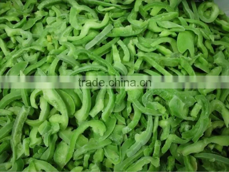 Supply IQF Green Pepper Slicede with best price