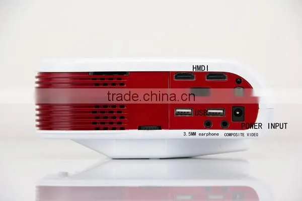 cheapest connect conputer mini led projector mobile phone projector with 1080p supported