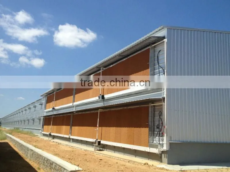 prefab chicken house stainless steel tube building