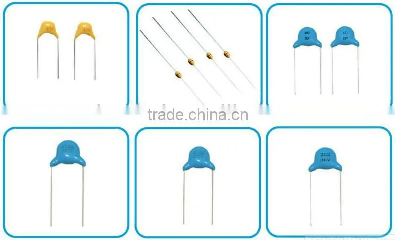 dip capacitor ceramic disc capacitors