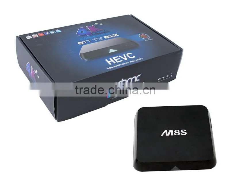 4K KODI Set Top Box 4.4 kodi box amlogic S812 quad core professional KODI Set Top Box android 4.4