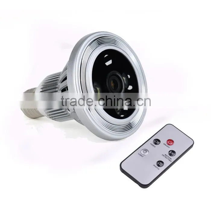 1280x720P Full Hidden Mini WIFI IP Light Bulb Camera M