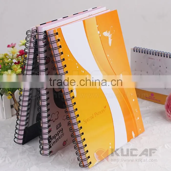 spiral bound paper address book