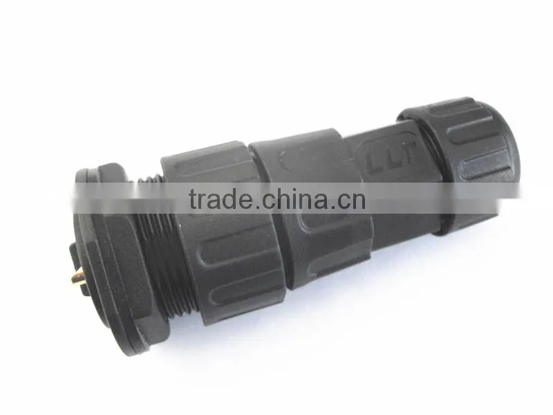 35amp electrical power connector panel mounting waterproof