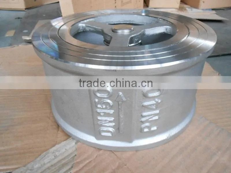 6" CF8 PN40 Wafer check valve