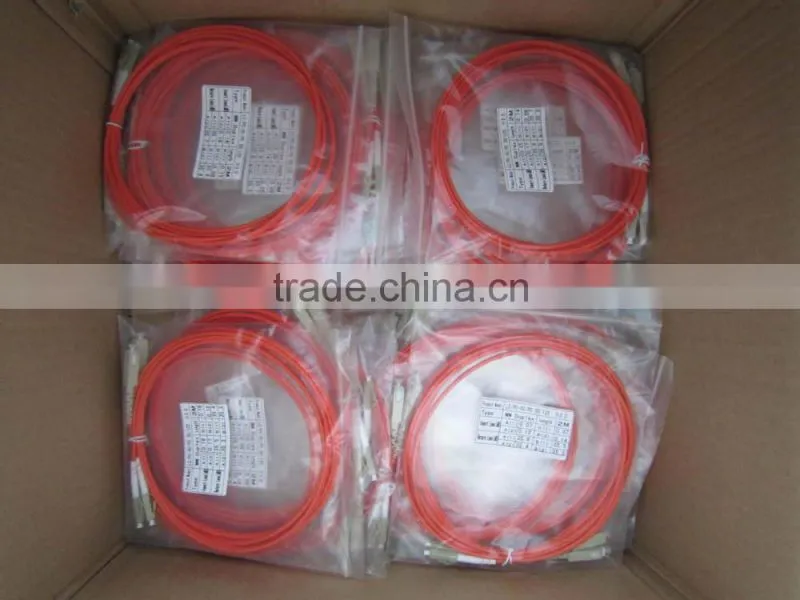 Alibaba trade assurance SC to LC multimode MM duplex optical fiber patch cord,fiber optic patch cable,fiber jumper with 3M