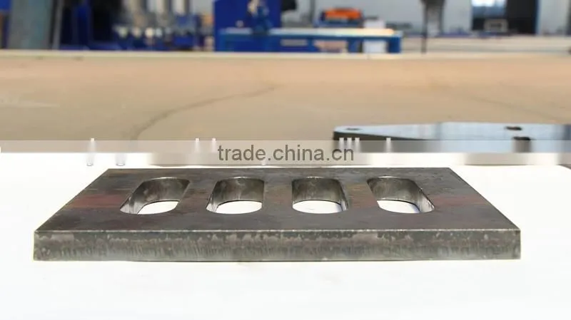 Cnc Control Big Capacity High Precision Plasma Fine Cutting Machine True Hole Tech