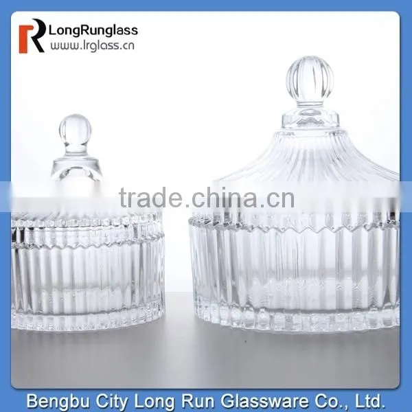Longrun Personalized cut glass ger shape candy holder